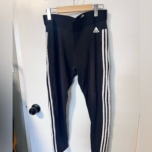 Large Adidas leggings Black